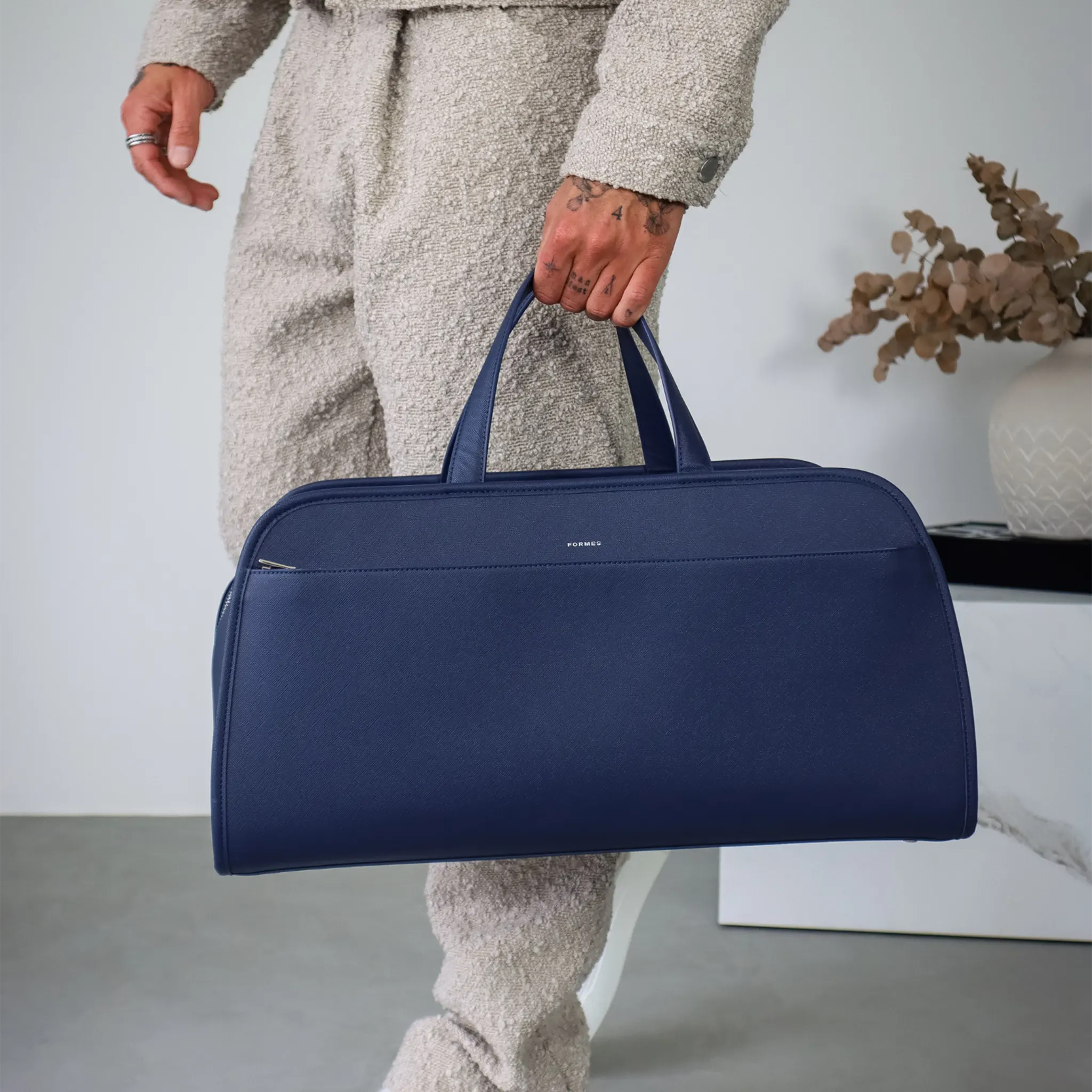 Model View of Formes Porto Abyss Duffel Bag